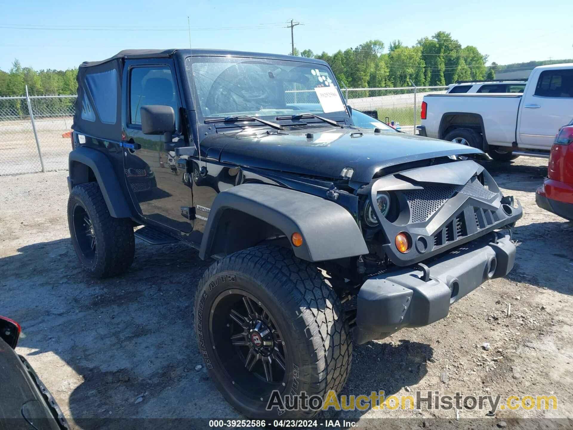 JEEP WRANGLER SPORT, 1C4AJWAG9DL649459