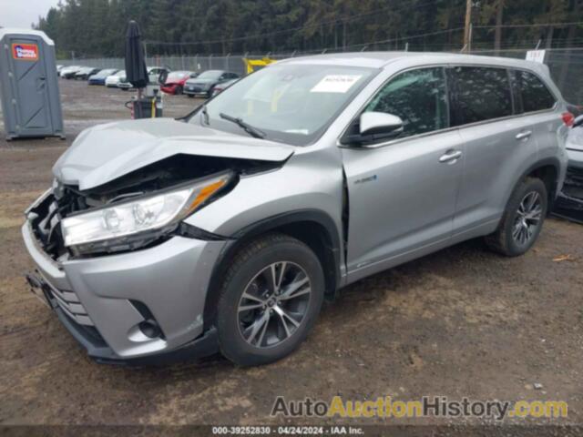 TOYOTA HIGHLANDER HYBRID LE, 5TDBGRFH8HS026084