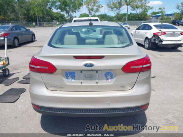 FORD FOCUS SE, 1FADP3F25JL206556