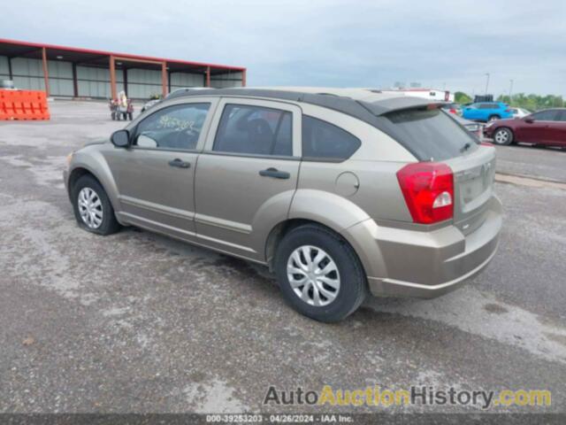 DODGE CALIBER, 1B3HB28B17D321791