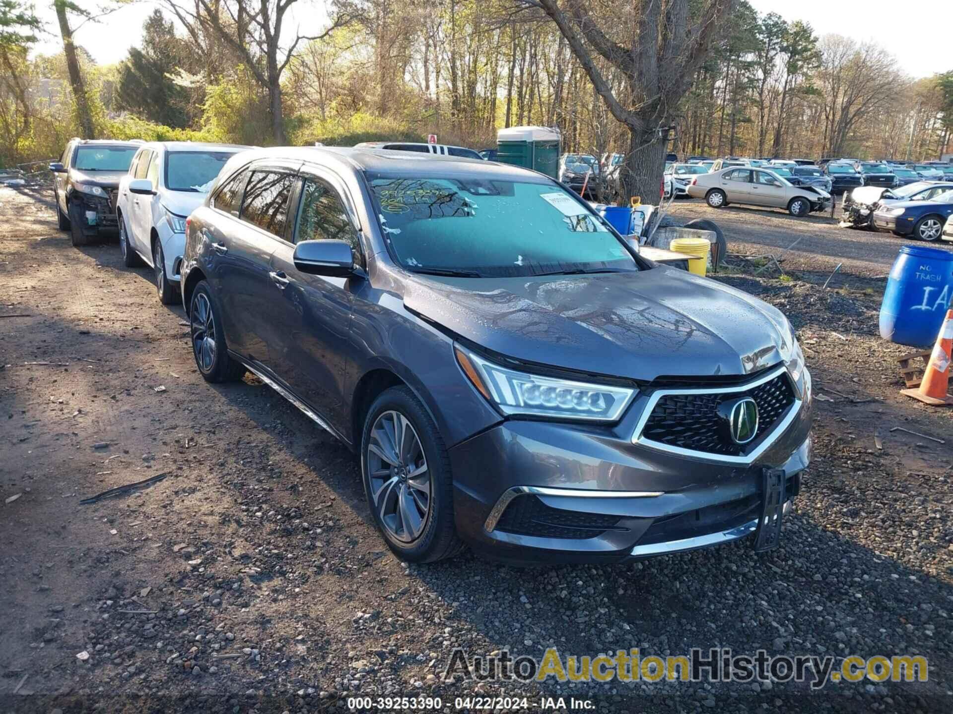 ACURA MDX TECHNOLOGY PACKAGE, 5J8YD4H59LL056456