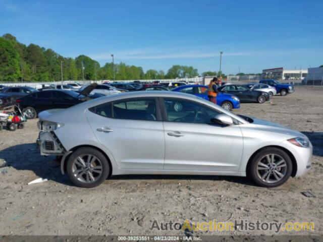 HYUNDAI ELANTRA SEL, 5NPD84LF5JH366610