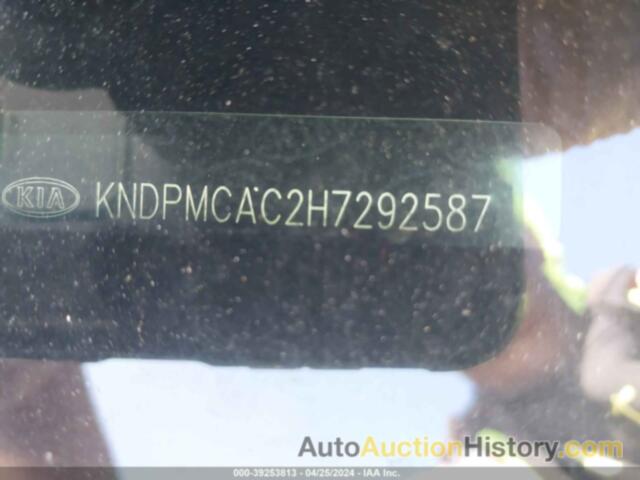 KIA SPORTAGE LX, KNDPMCAC2H7292587