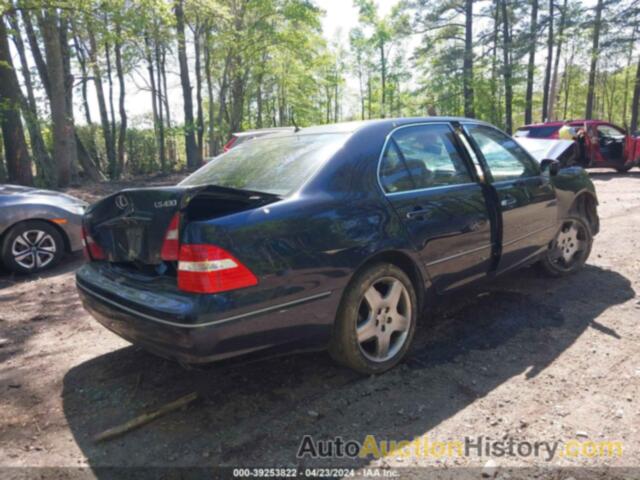 LEXUS LS 430, JTHBN36F065041956