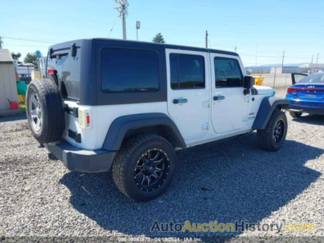 JEEP WRANGLER JK UNLIMITED SPORT 4X4, 1C4BJWDG0JL816920