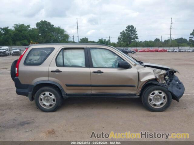 HONDA CR-V LX, JHLRD68586C020196