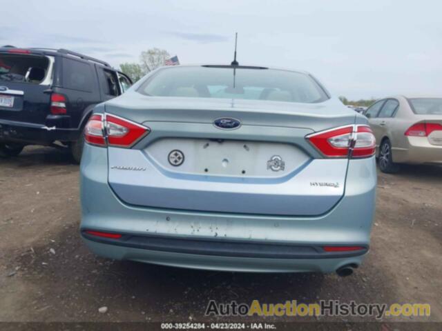 FORD FUSION HYBRID SE, 3FA6P0LU1DR199706