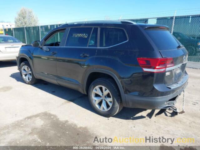 VOLKSWAGEN ATLAS 3.6L V6 S, 1V2GR2CA1JC526169