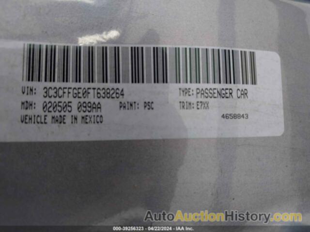 FIAT 500E BATTERY ELECTRIC, 3C3CFFGE0FT638264