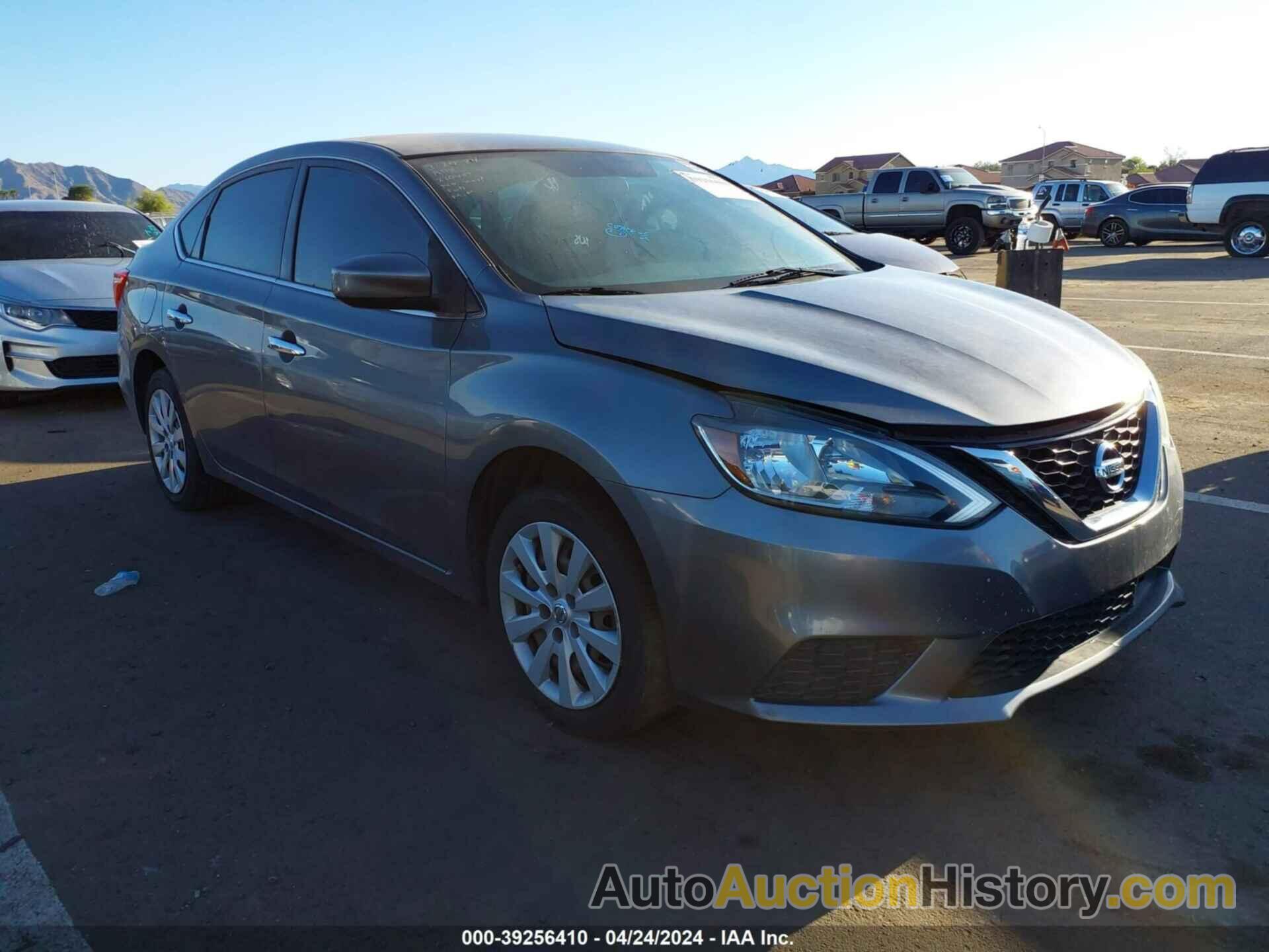 NISSAN SENTRA S, 3N1AB7AP0JY220607