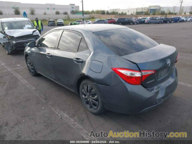 TOYOTA COROLLA LE, 2T1BURHE2GC630250