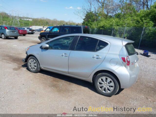 TOYOTA PRIUS C TWO, JTDKDTB34E1566623