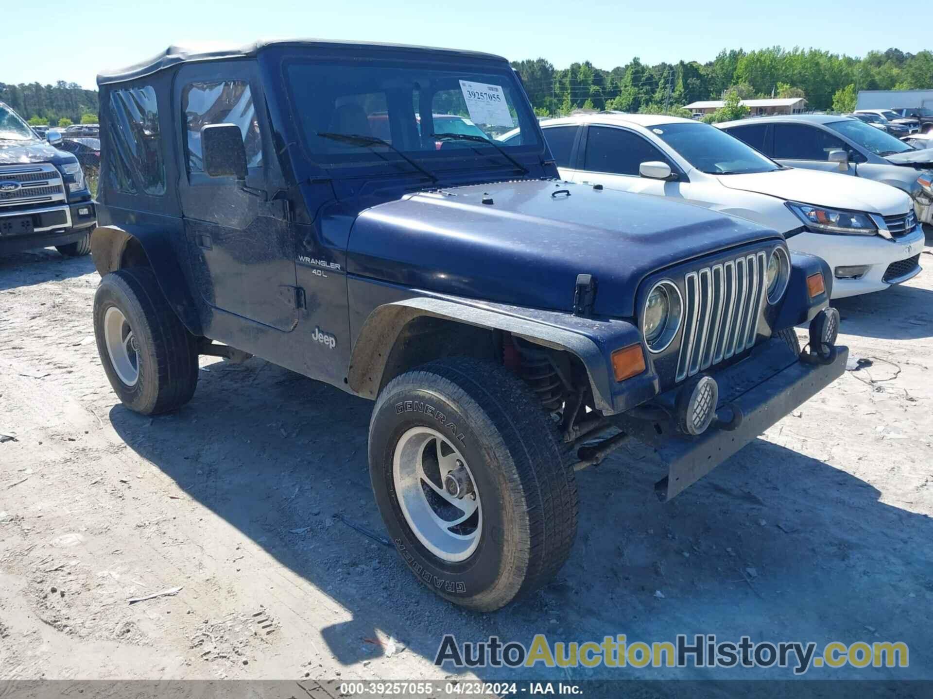 JEEP WRANGLER SPORT, 1J4FY19S4VP449798