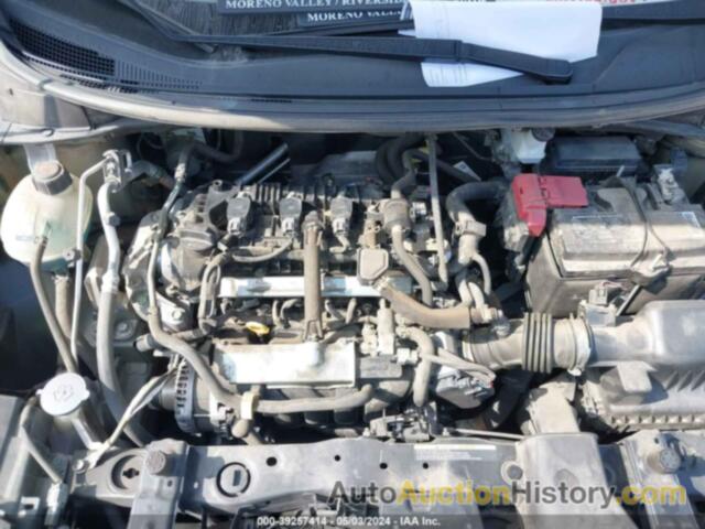 NISSAN VERSA S 5-SPEED MANUAL TRANSMISSION, 3N1CN8BV2LL886984