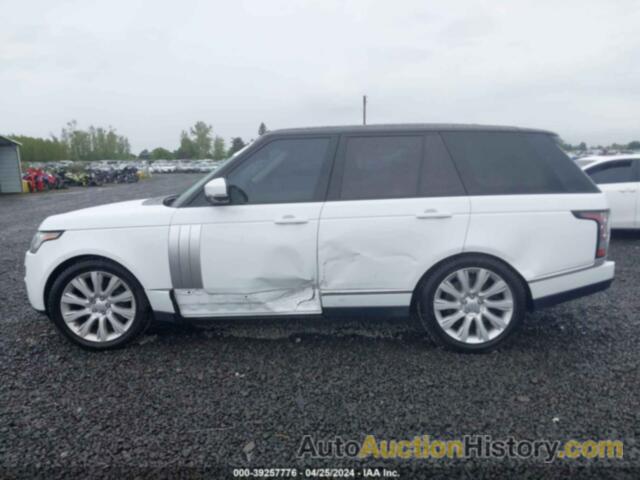 LAND ROVER RANGE ROVER 5.0L V8 SUPERCHARGED, SALGS2TF2FA241154