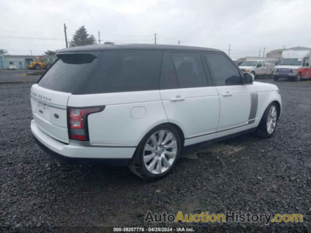 LAND ROVER RANGE ROVER 5.0L V8 SUPERCHARGED, SALGS2TF2FA241154
