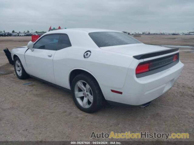 DODGE CHALLENGER SXT, 2C3CDYAG5DH607335