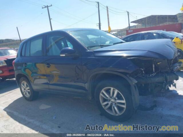 VOLKSWAGEN TIGUAN S, WVGAV3AX0DW622194