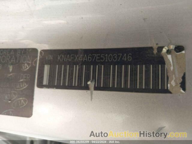 KIA FORTE LX, KNAFX4A67E5103746