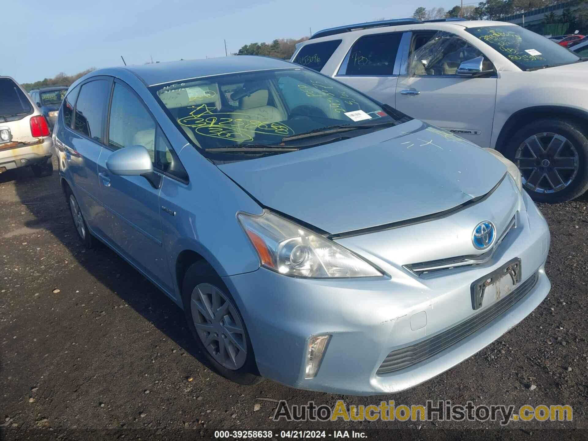 TOYOTA PRIUS V THREE, JTDZN3EU7C3056994