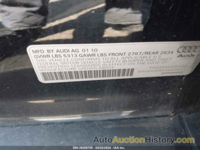 AUDI A6 3.0 PREMIUM, WAUKGAFB5AN055211