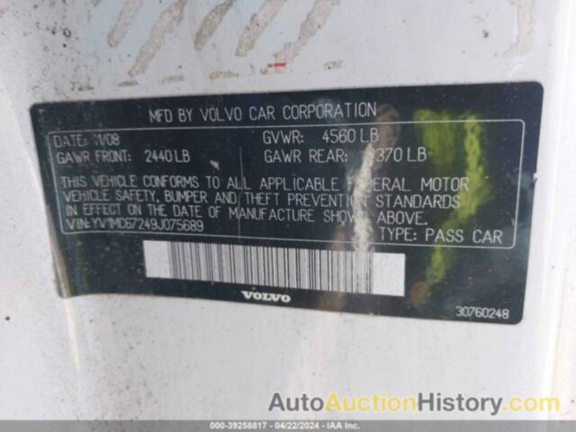 VOLVO C70 T5, YV1MC67249J075689