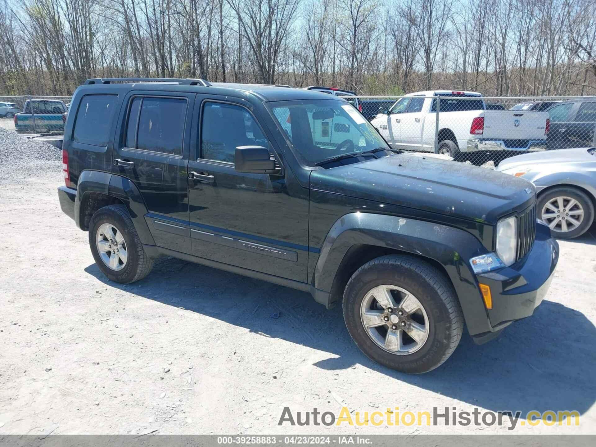 JEEP LIBERTY SPORT, 1C4PJMAK6CW154443