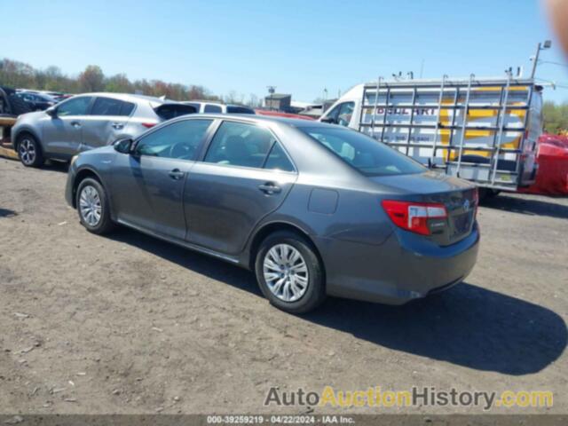 TOYOTA CAMRY HYBRID LE, 4T1BD1FK1CU026174