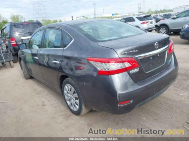 NISSAN SENTRA S/SV/SR/SL, 3N1AB7AP4DL658922