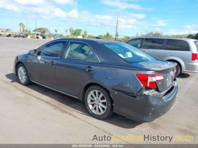 TOYOTA CAMRY XLE, 4T4BF1FK9CR190708