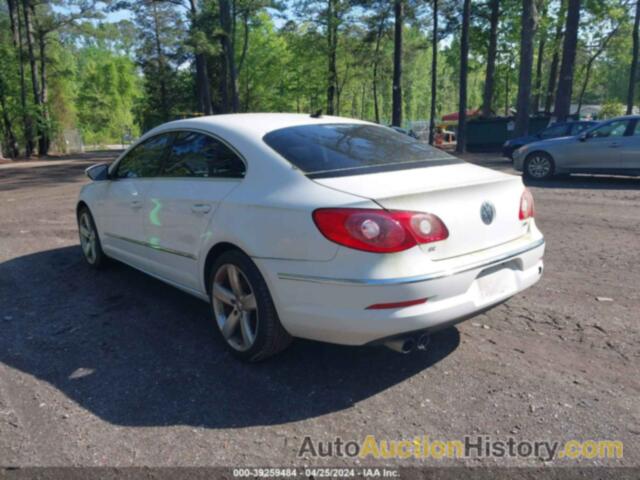 VOLKSWAGEN CC LUXURY, WVWHP7AN1CE502220