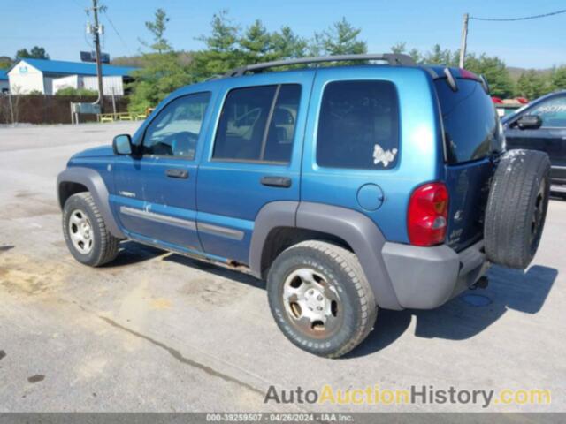 JEEP LIBERTY SPORT, 1J4GL48K34W159398