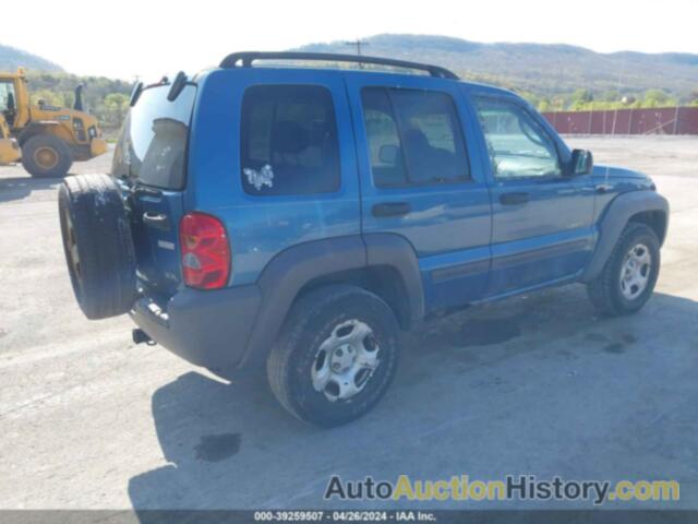 JEEP LIBERTY SPORT, 1J4GL48K34W159398