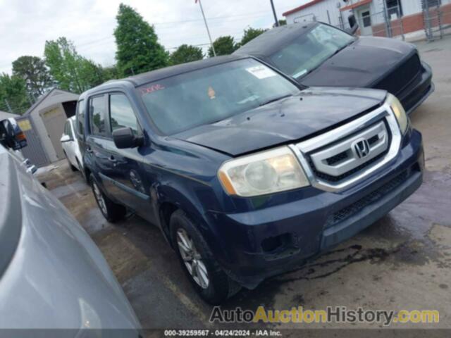 HONDA PILOT LX, 5FNYF3H25BB007619