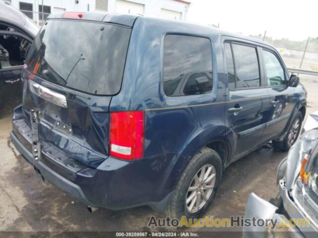 HONDA PILOT LX, 5FNYF3H25BB007619