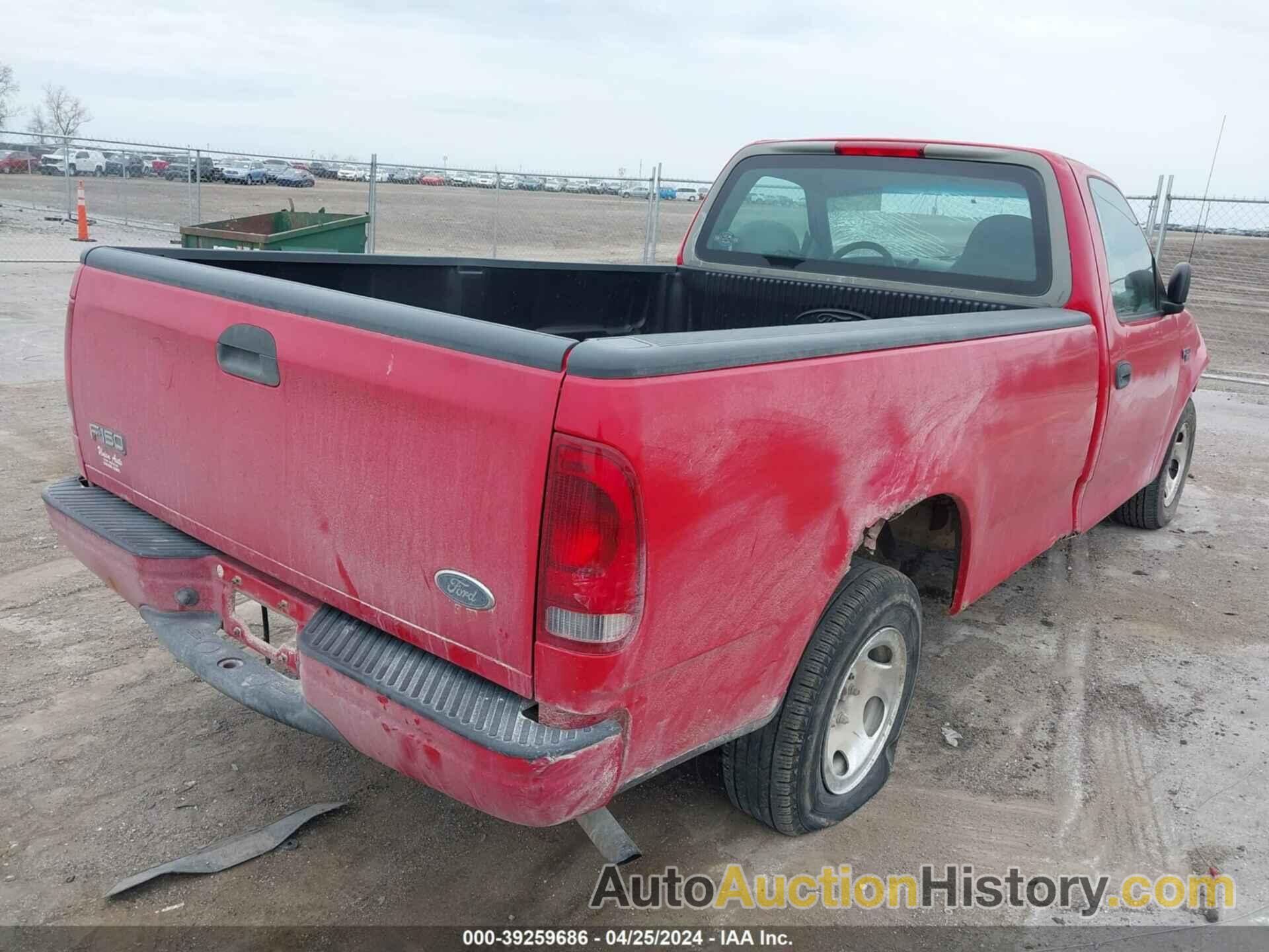 FORD F-150 STANDARD/XL/XLT, 1FTZF1728WKB75693