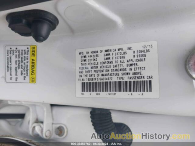 ACURA TLX, 19UUB1F37GA004622