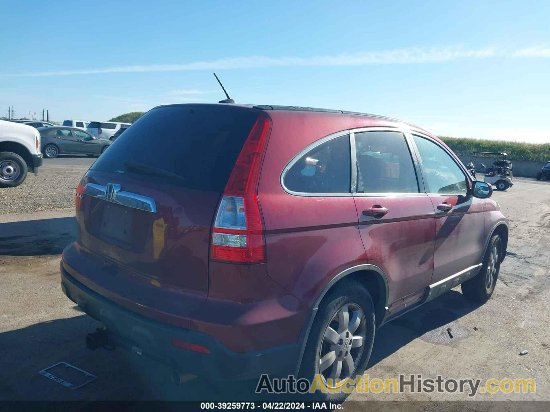 HONDA CR-V EX-L, 5J6RE48739L038152