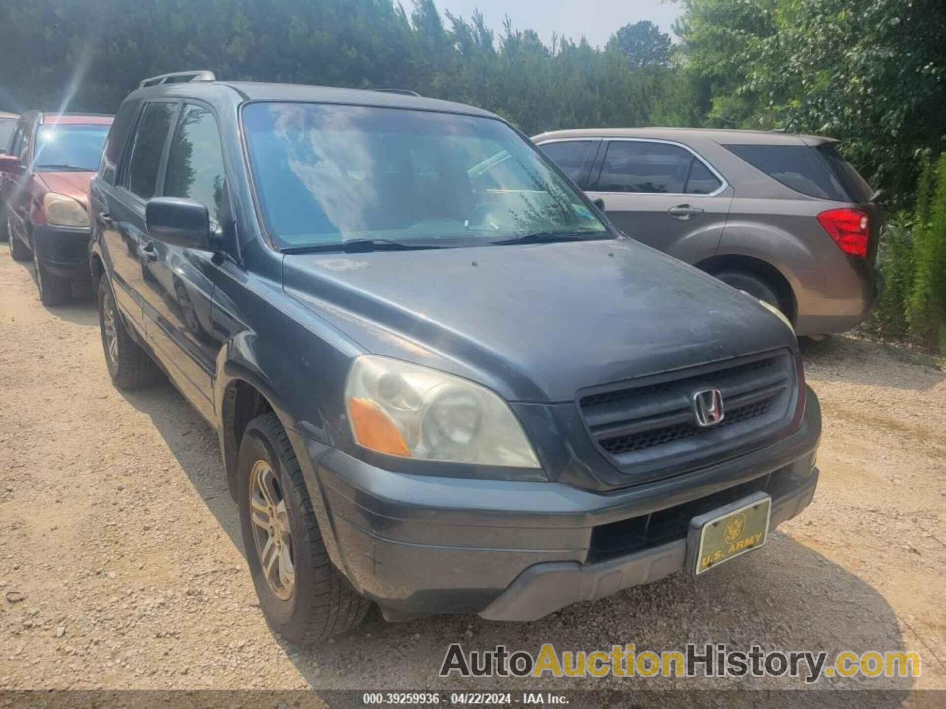 HONDA PILOT, 5FNYF18465B015206