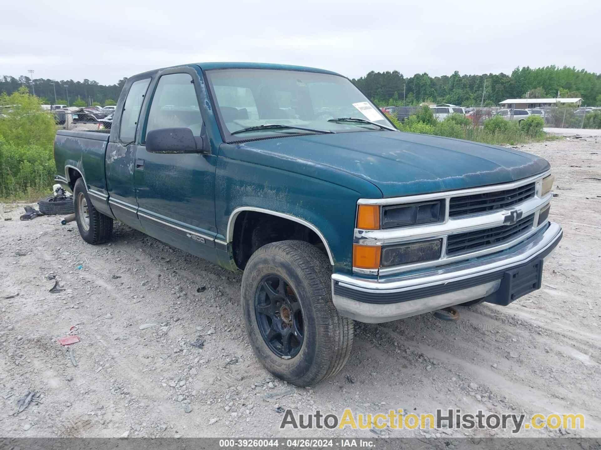 CHEVROLET K1500 FLEETSIDE, 1GCEK19M9WE205386