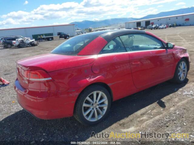 VOLKSWAGEN EOS KOMFORT, WVWBW7AH3CV000893