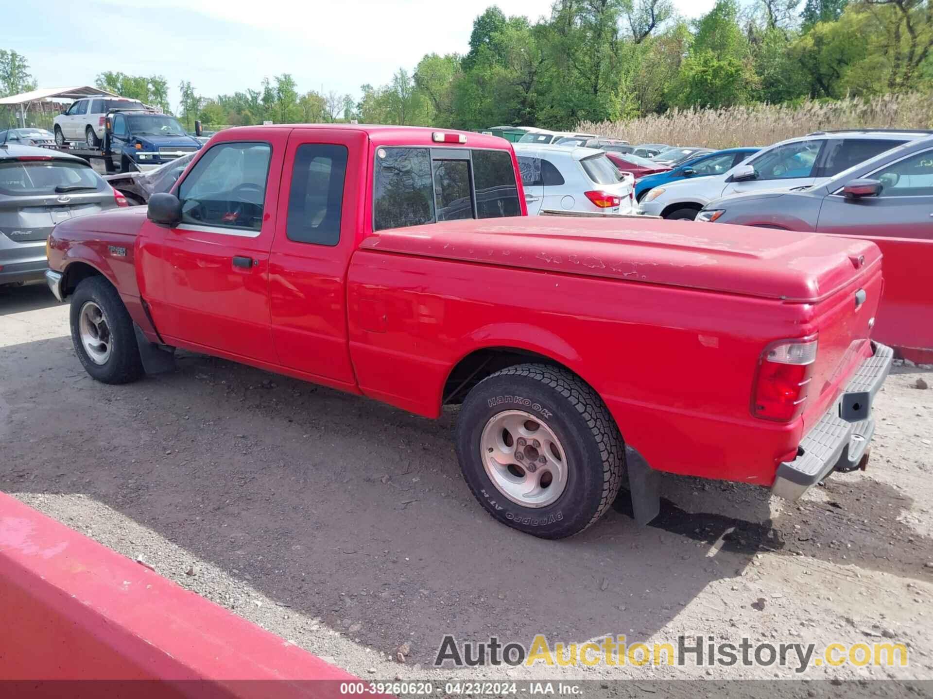 FORD RANGER XLT, 1FTYR44E32TA43481