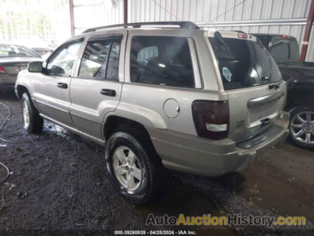 JEEP GRAND CHEROKEE LAREDO, 1J4GW48S42C144477