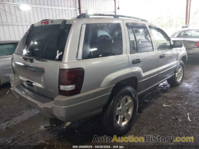 JEEP GRAND CHEROKEE LAREDO, 1J4GW48S42C144477