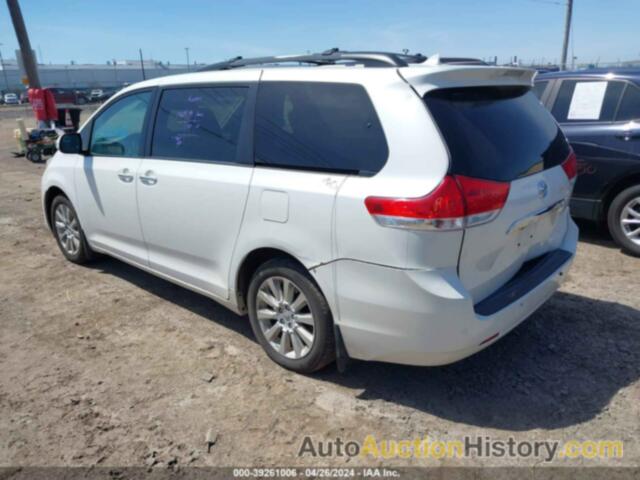 TOYOTA SIENNA LIMITED 7 PASSENGER, 5TDDK3DC7DS070731