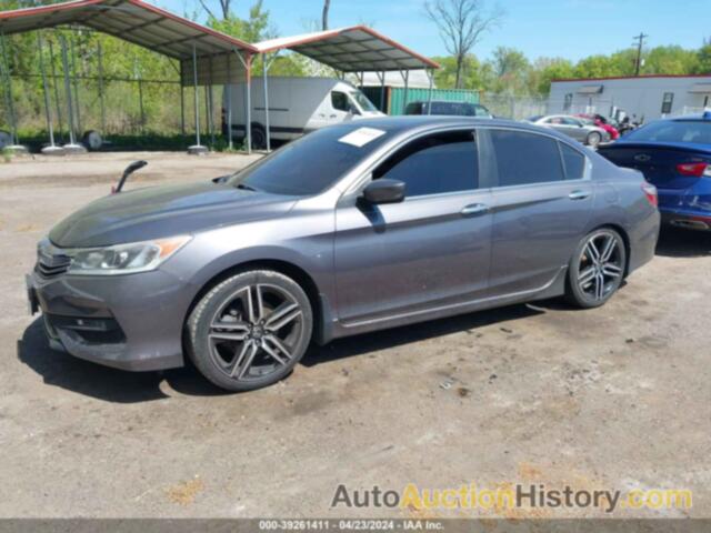 HONDA ACCORD SPORT, 1HGCR2F56GA171875