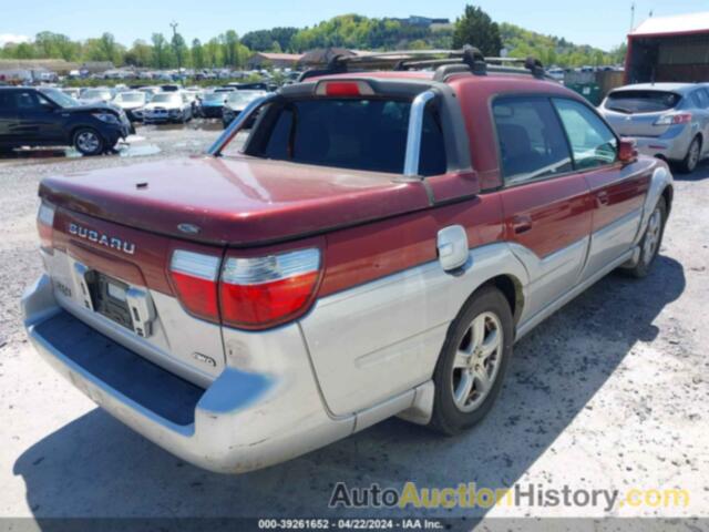 SUBARU BAJA, 4S4BT61C137111644