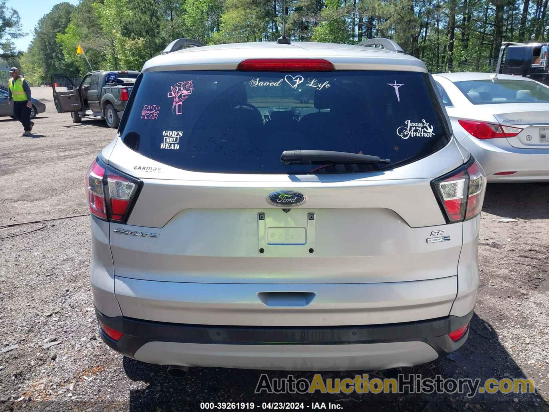 FORD ESCAPE SE, 1FMCU9GDXHUE41844