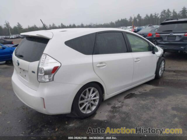 TOYOTA PRIUS V FIVE, JTDZN3EU4C3181290