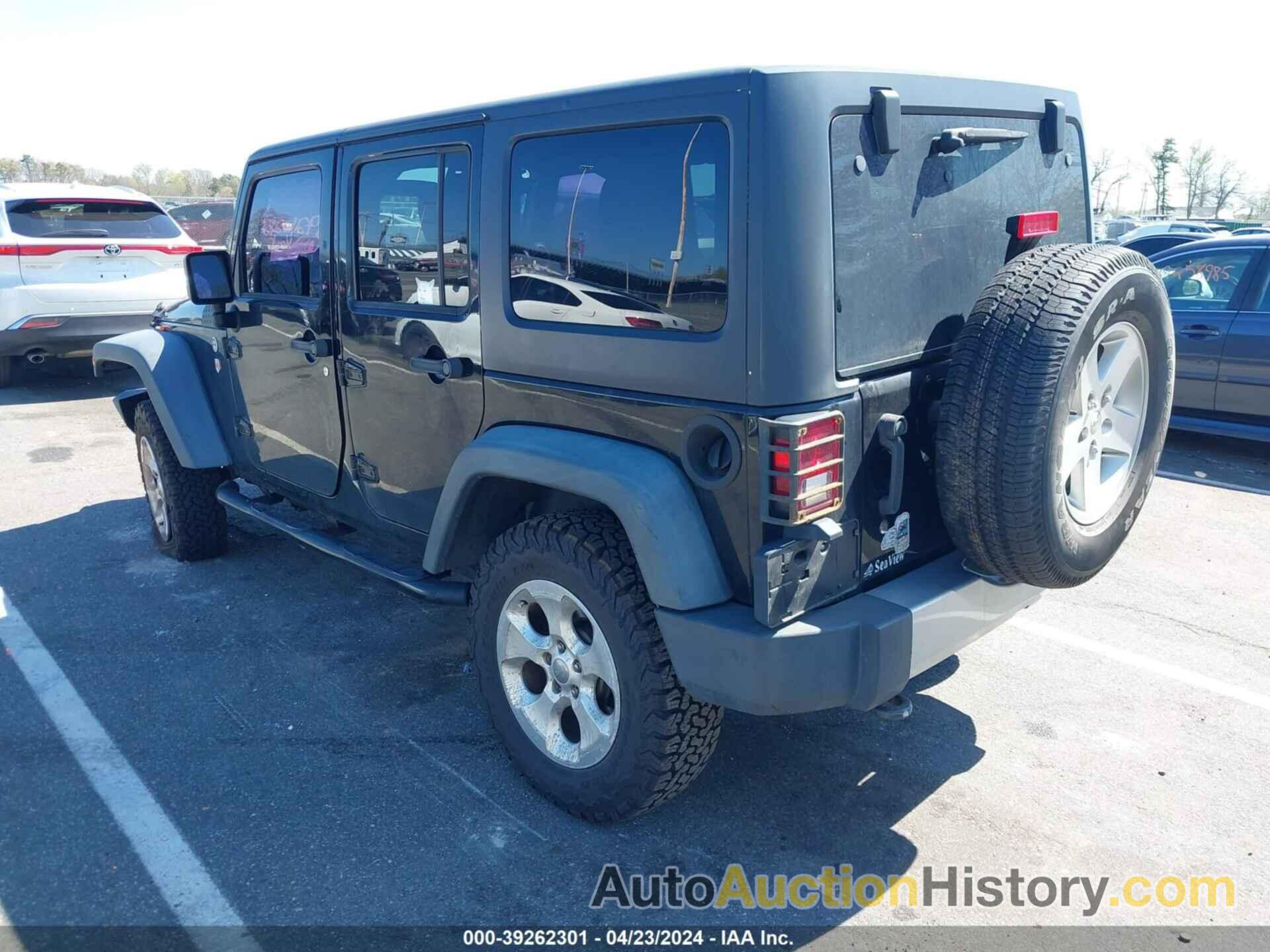 JEEP WRANGLER UNLIMITED SPORT, 1C4BJWDG8CL266899